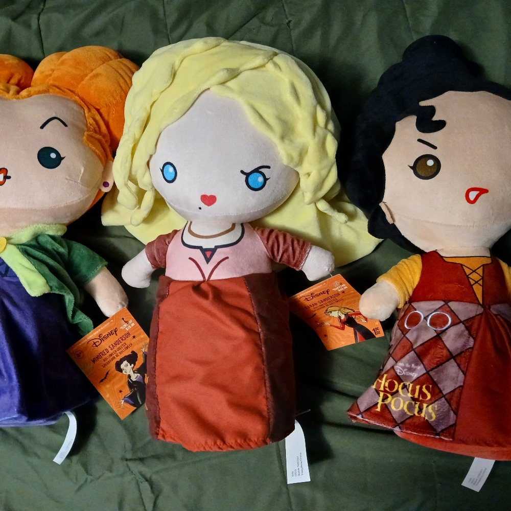 Disney Hocus Pocus Plush Door Greeters